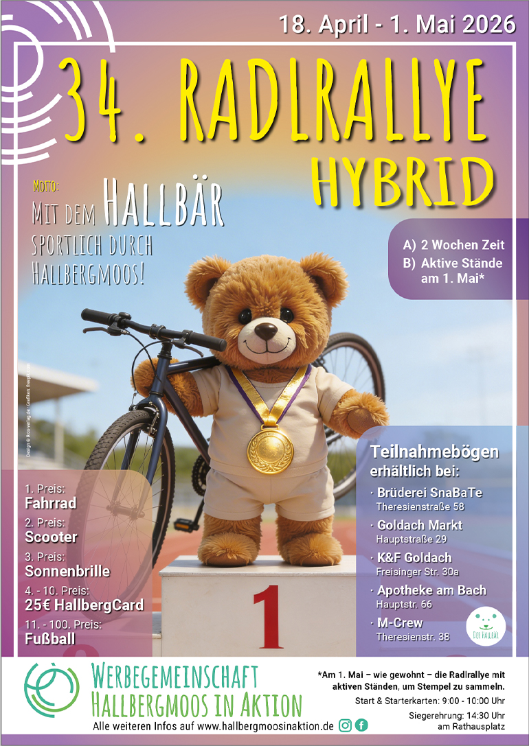 Radlrallyeplakat 2026